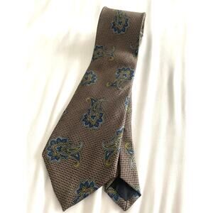 Vintage John Henry 100% Silk Made in USA paisley tie